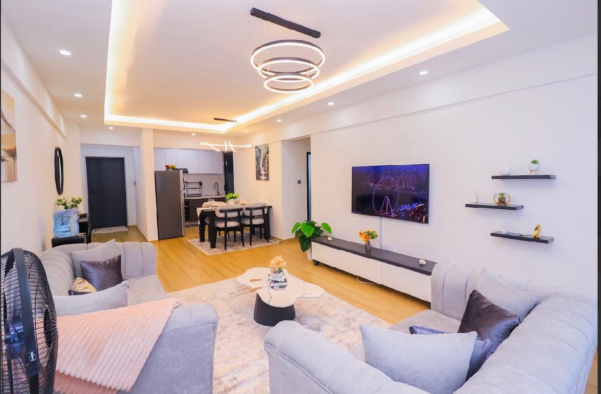 A TWO BEDROOM FURNISHED APARTMENT TO LET IN WESTLANDS